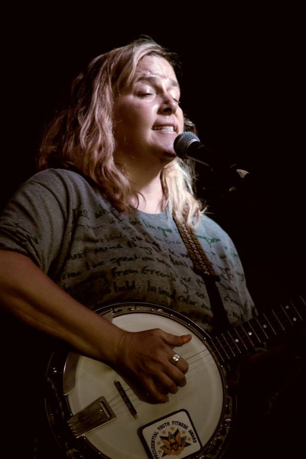 Susan Gibson performs at Western Edge in Fredericksburg Texas
