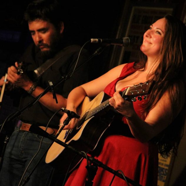 Tessy Lou performs at Western Edge in Fredericksburg, Texas